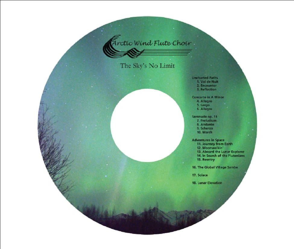 Arctic Wind Flute Choir "The Sky's No Limit" CD