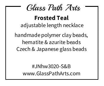 Necklace - Frosted Teal