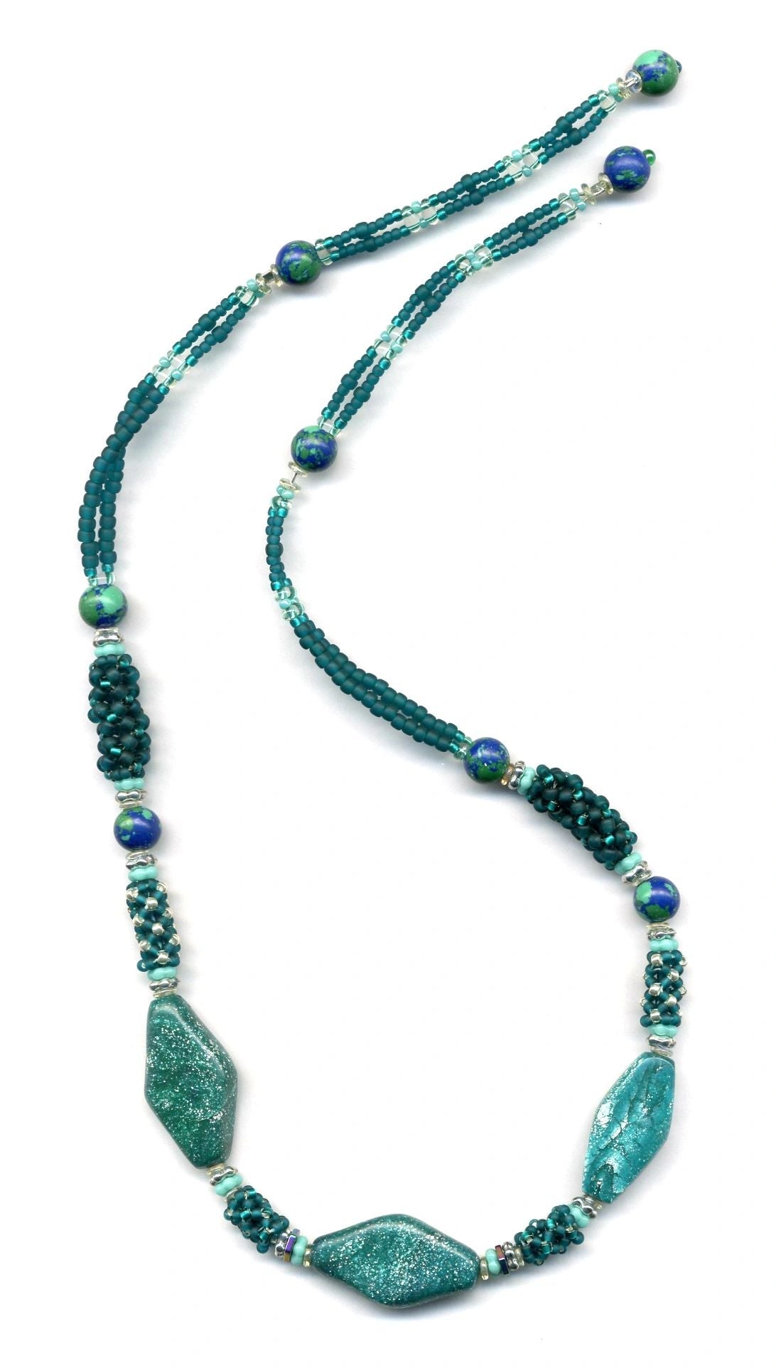 Necklace - Frosted Teal