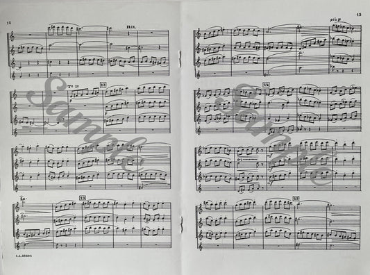 Flûtes en Vacances by Jacques Castérède for 3 or 4 Flutes