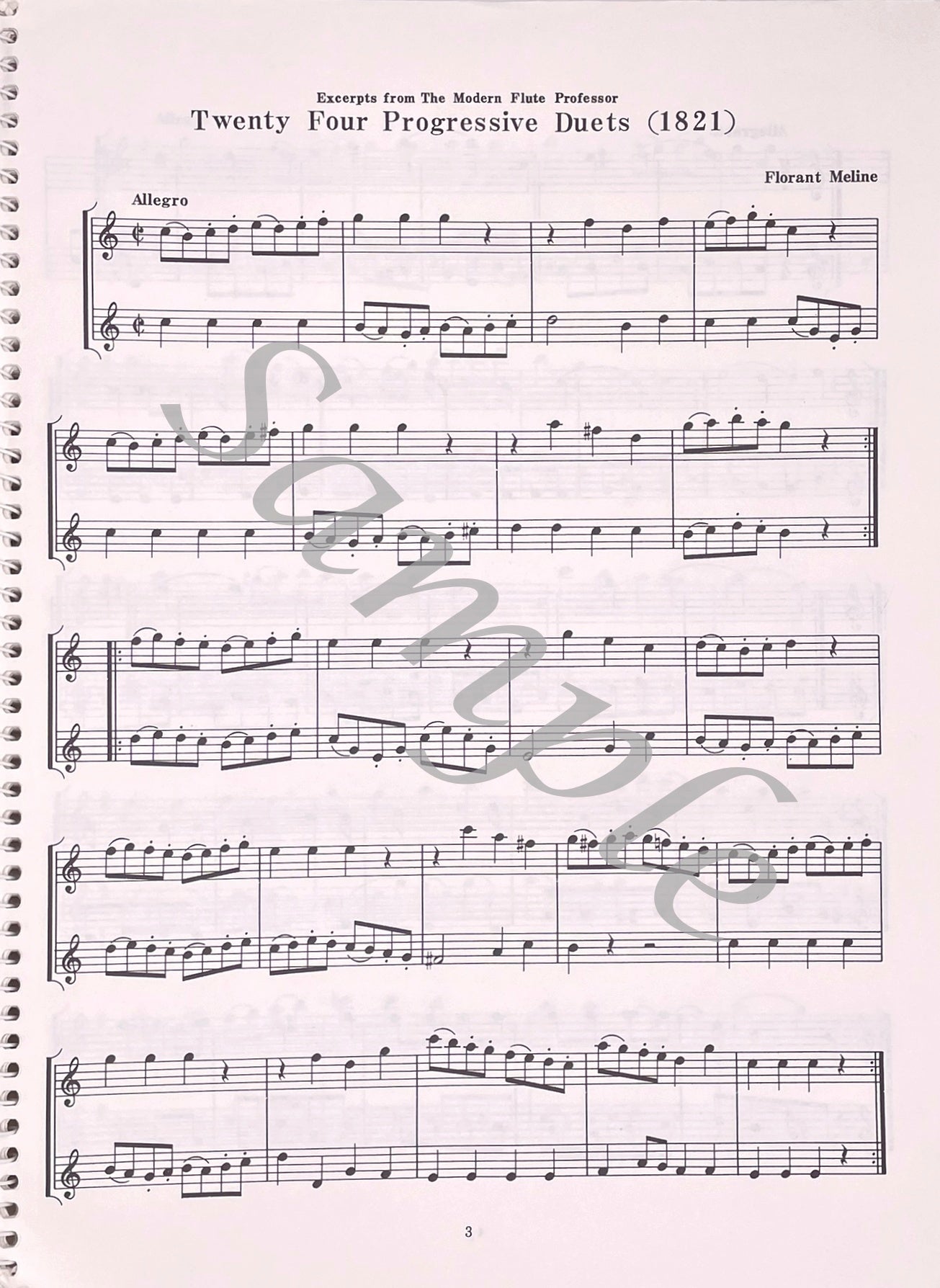 Flute Duets Volume 1 compiled by Gilliam & McCaskill
