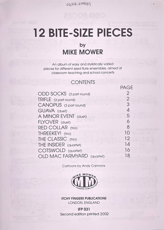 12 Bite Size PIeces by Mike Mower