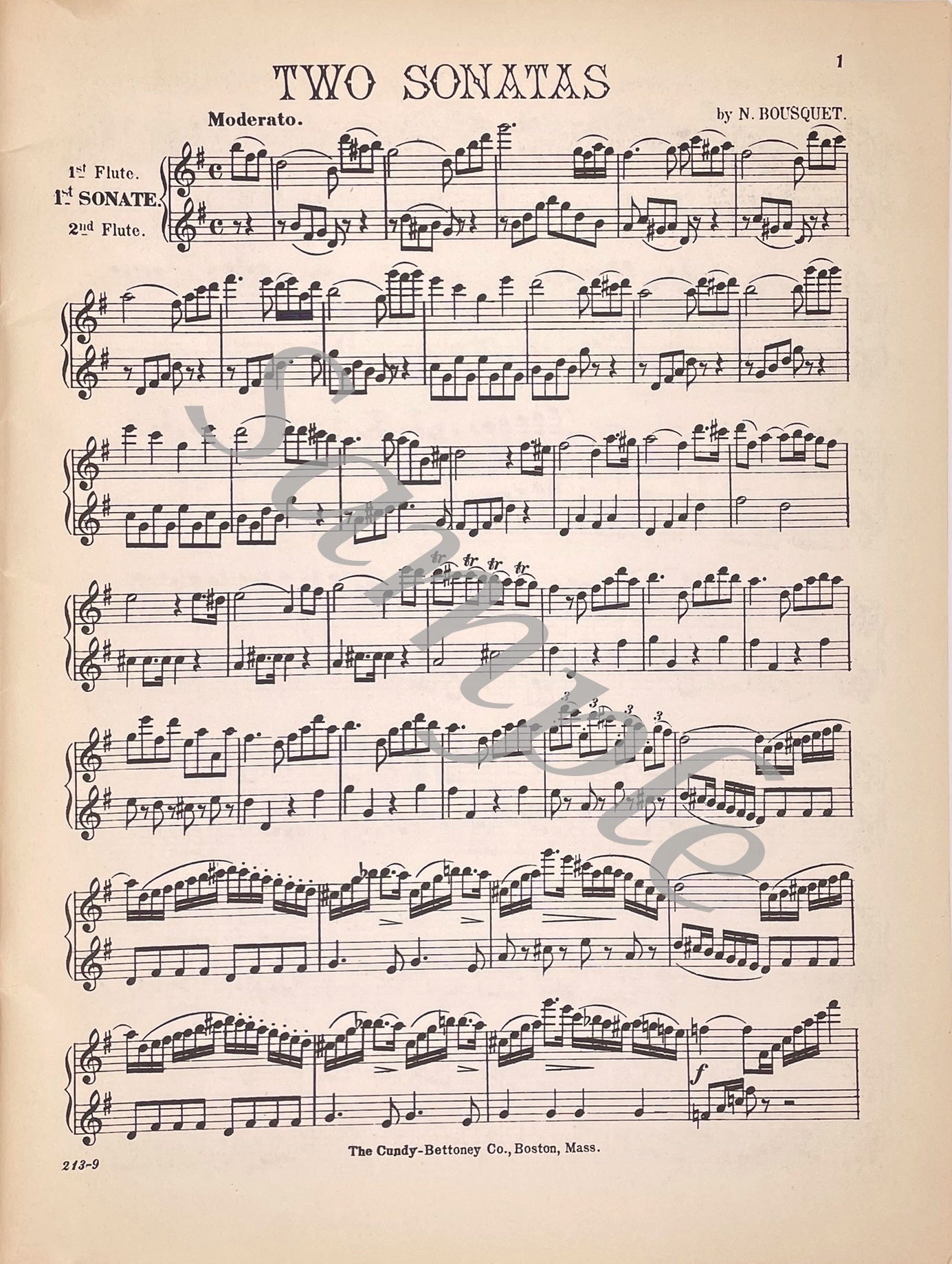 The Favorite Flute Duets