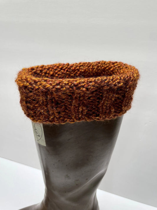 Knit Boot Cuff Toppers for XtrTufs Pattern Digital Download