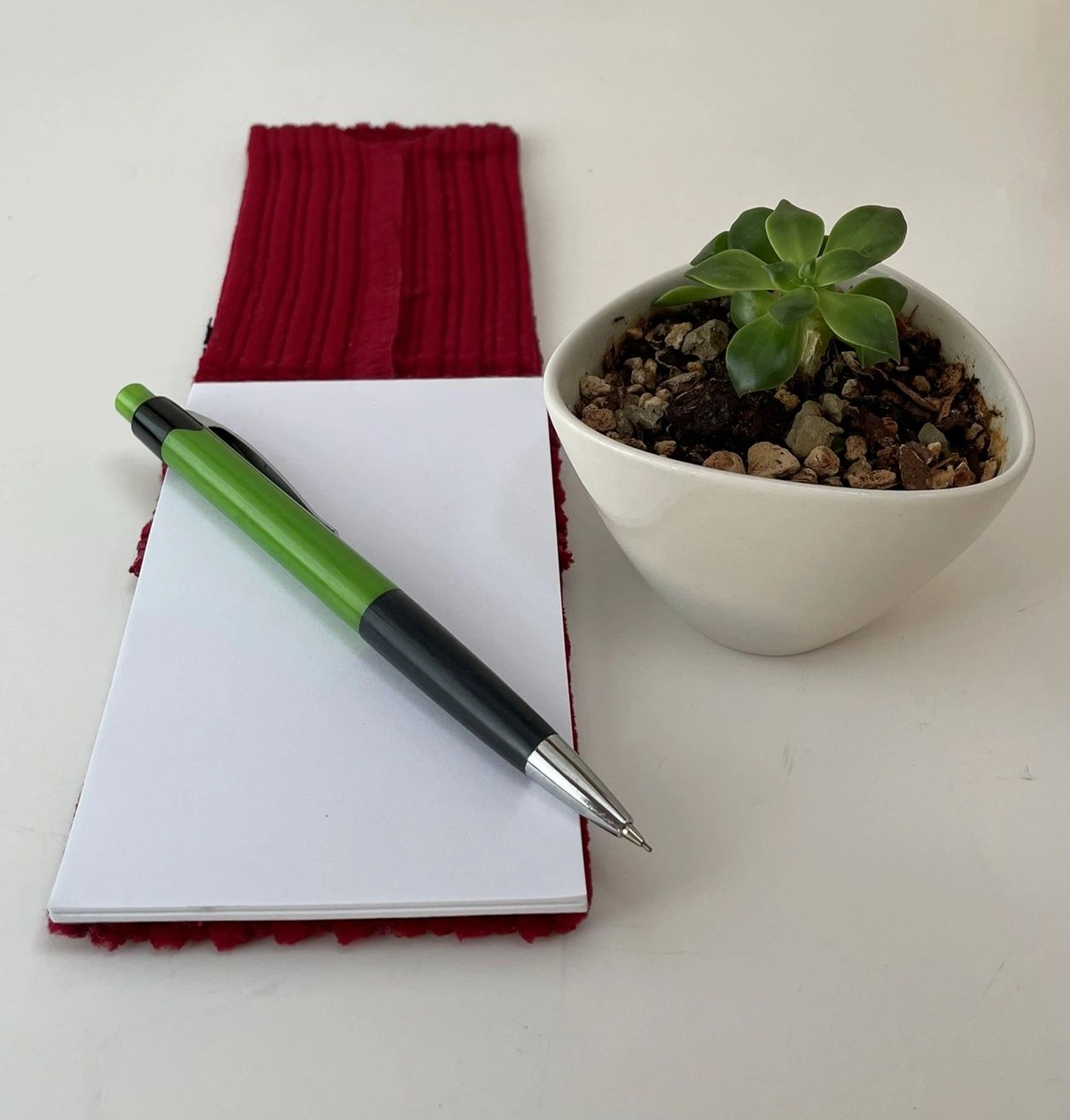 Handmade Notepad Cover for Pocket Purse or Pack