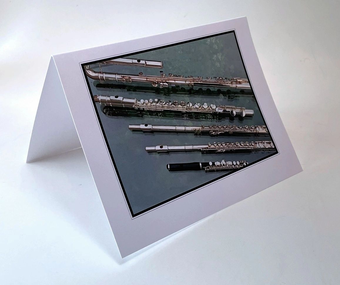 Flute Family Greeting Cards