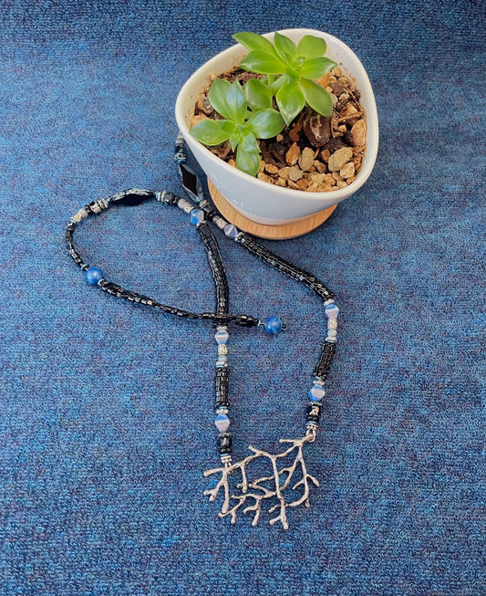Necklace - Silver Forest