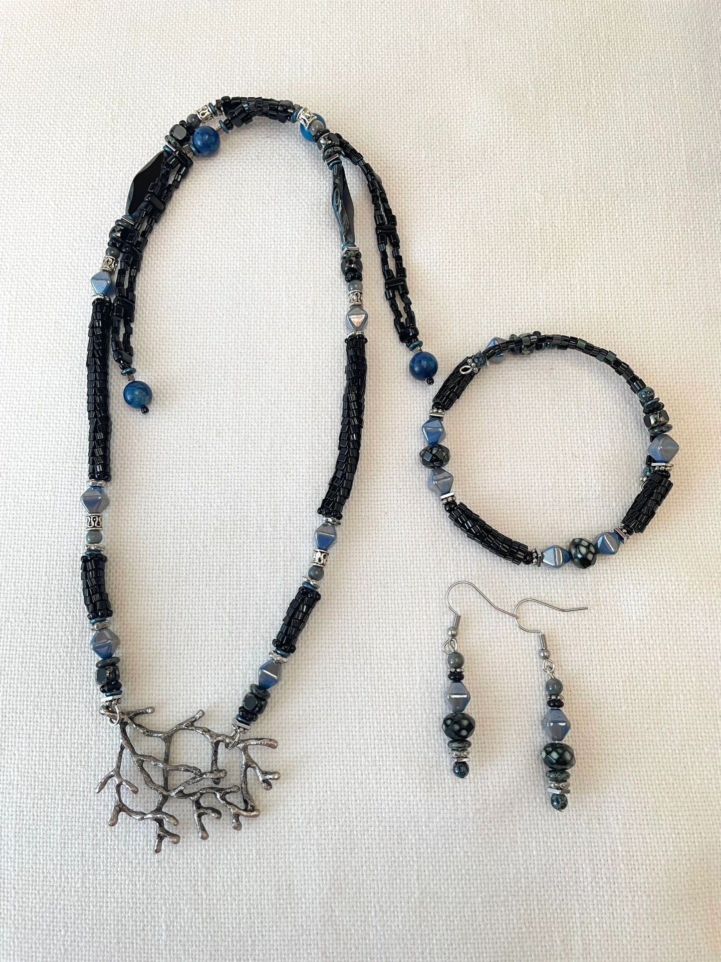 Necklace - Silver Forest
