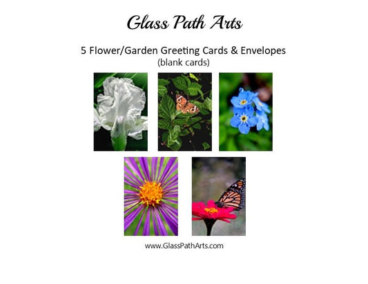 Garden Flowers Greeting Cards