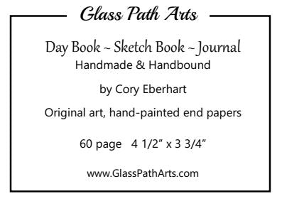 Handmade Blank Book by Cory Eberhart