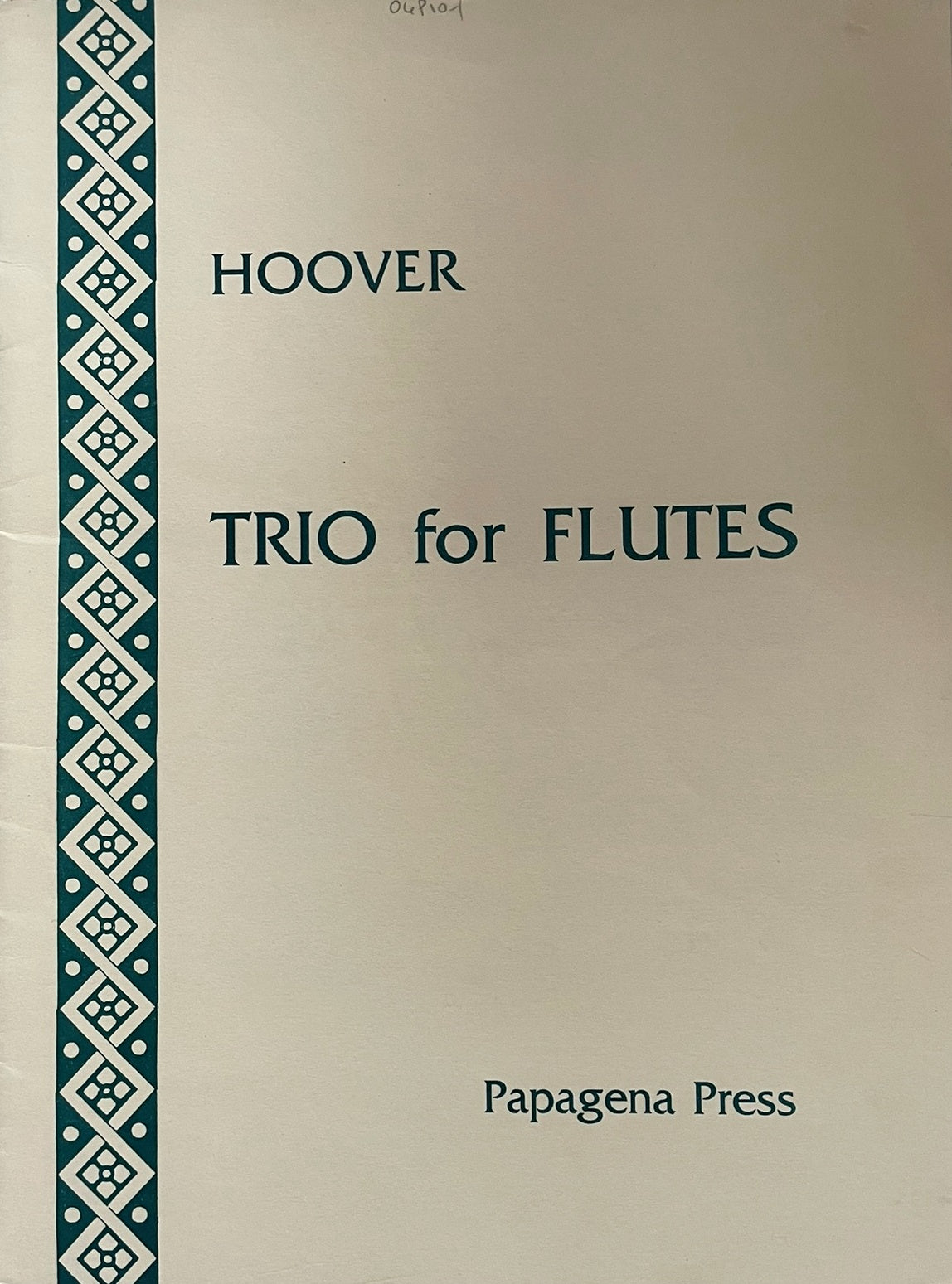 Trio for Flutes by Katherine Hoover