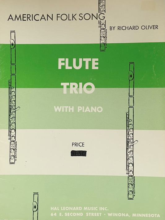 American Folk Song Flute Trio with Piano by Richard Oliver