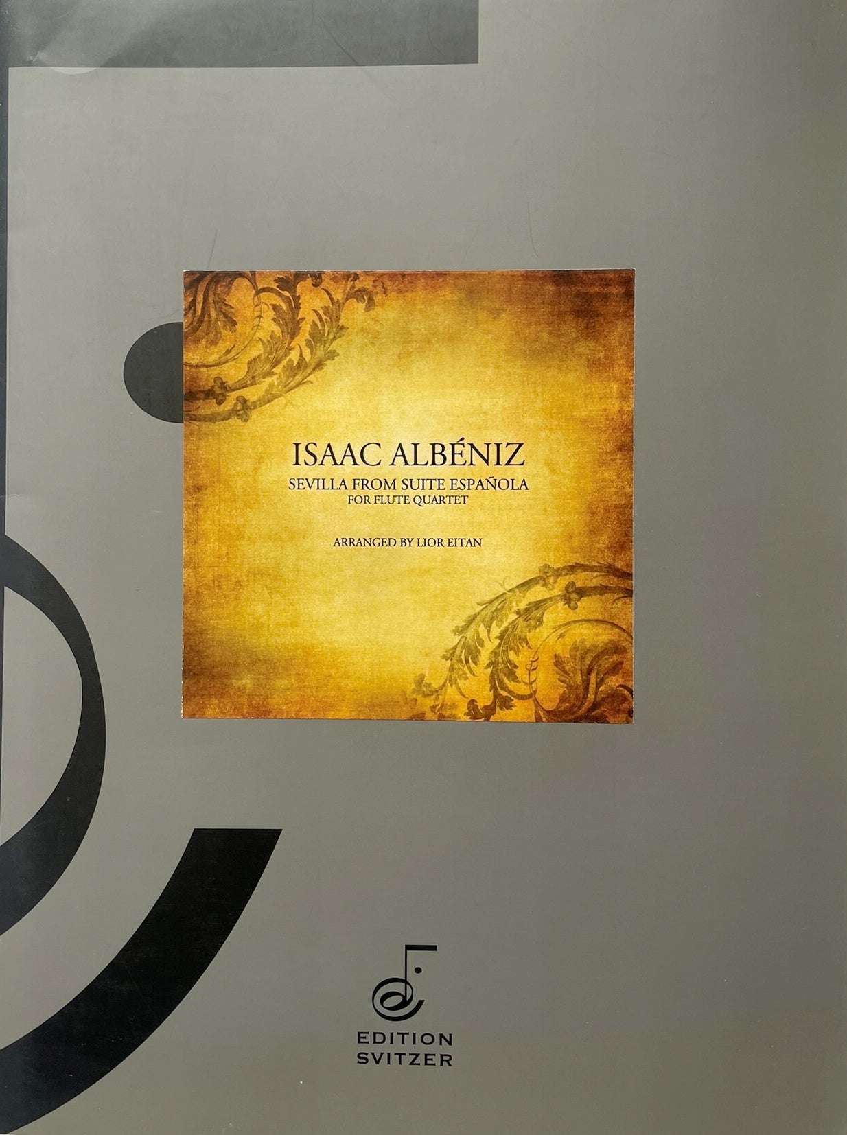 Sevilla from Suite Española for Flute Quartet by Isaac Albéniz