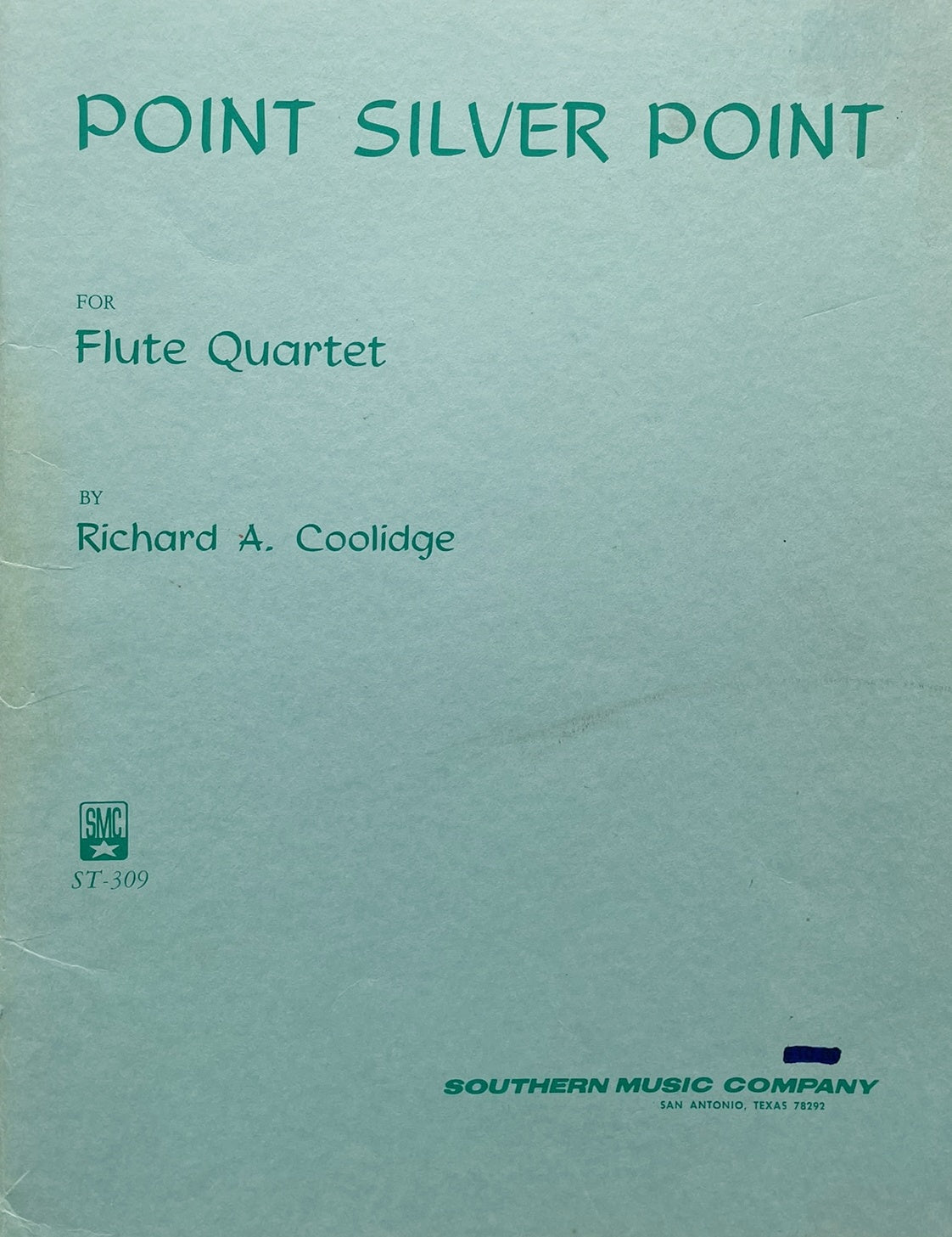 Point Silver Point for Flute Quartet by Richard A. Coolidge