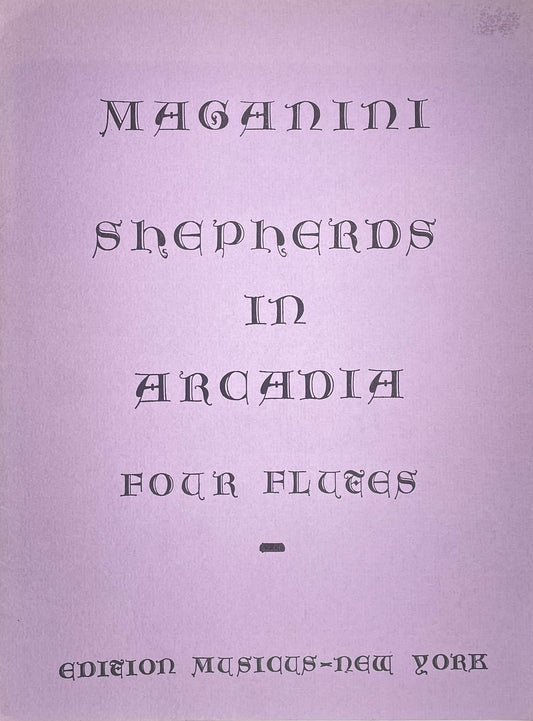 Shepherds in Arcadia Flute Quartet by Maganini