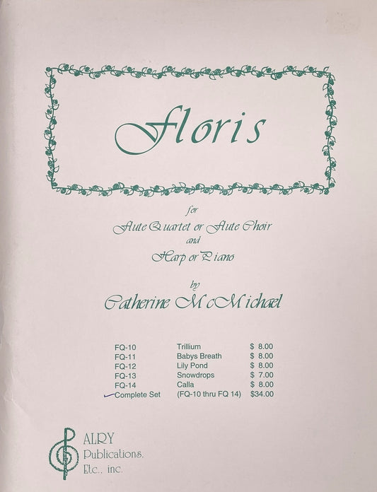 Floris for Flute Flute Quartet by Catherine McMichael