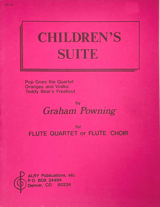 Children's Suite Flute Quartet by Graham Powning