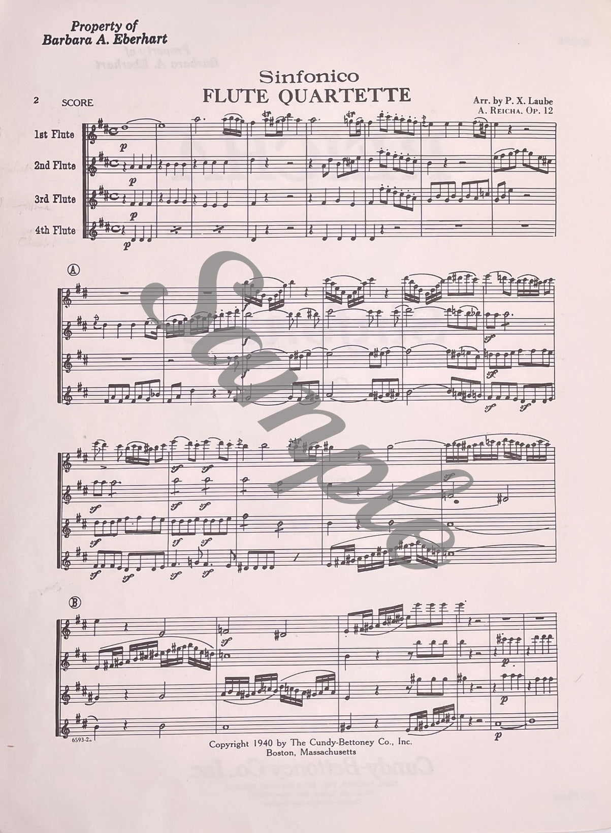 Sinfonico, Op. 12 by Anton Reicha