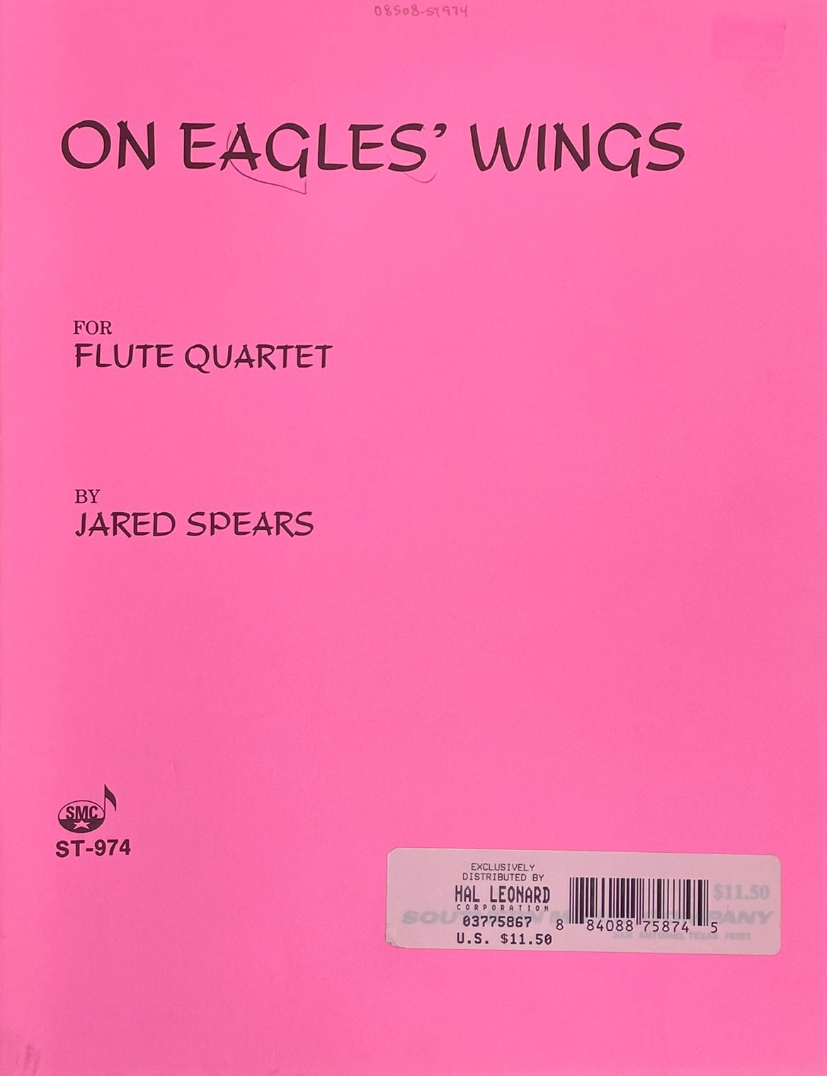 On Eagles Wings Flute Quartet by Jared Spears