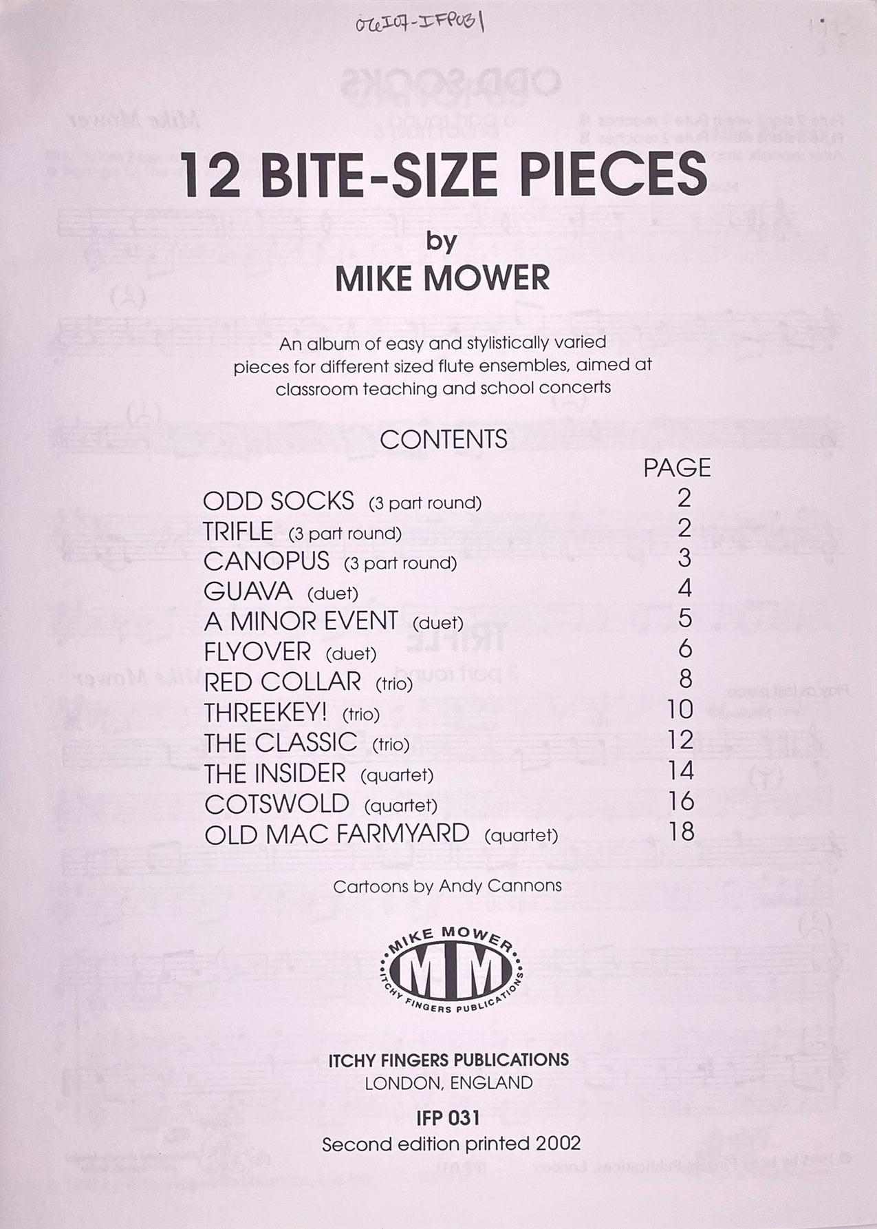 12 Bite Size PIeces by Mike Mower