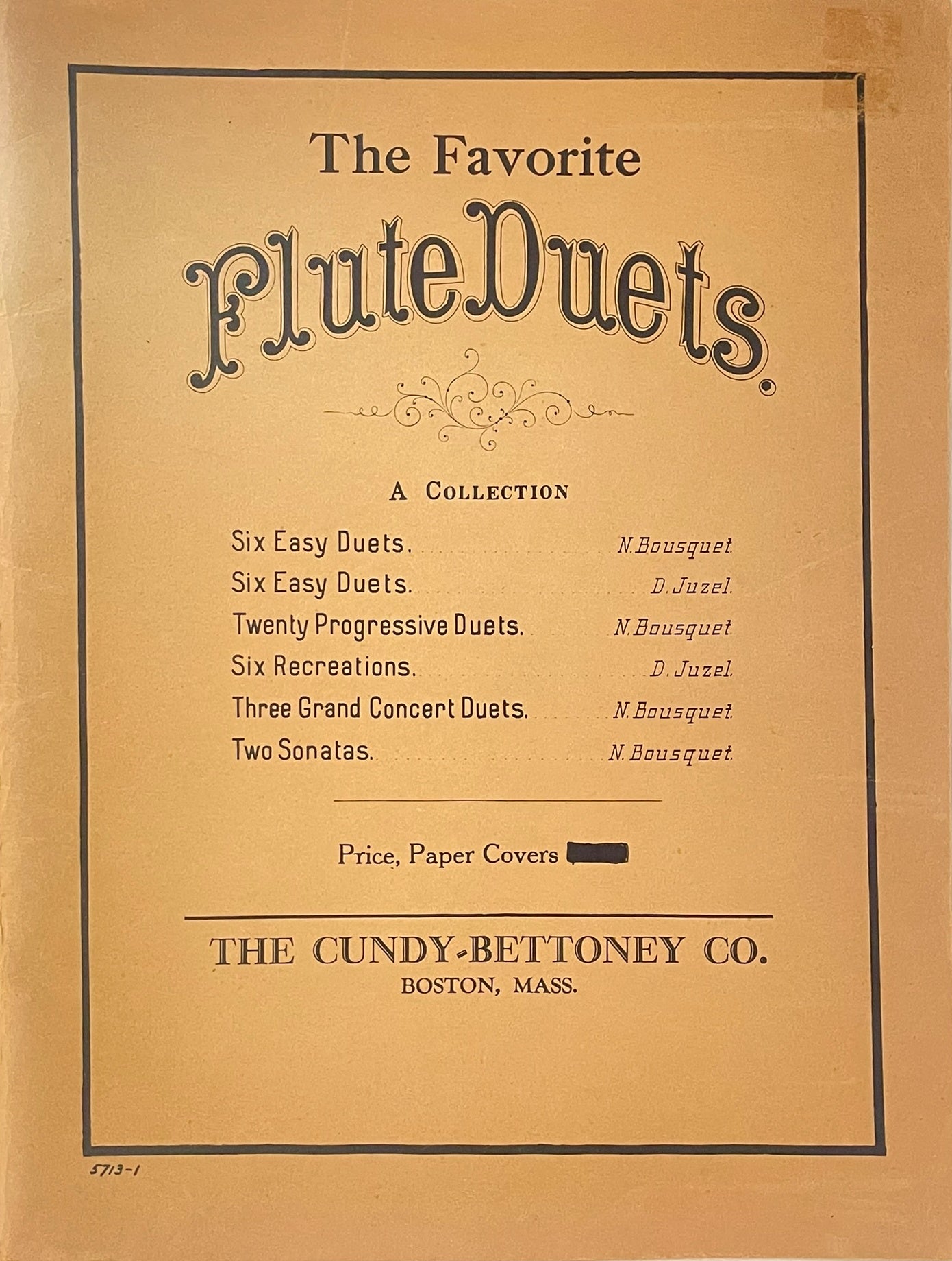 The Favorite Flute Duets