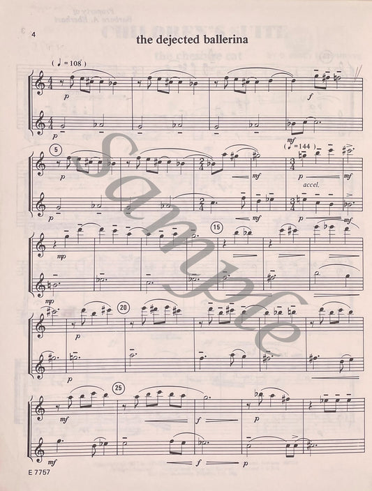 Children's Suite Flute Duet by D. Emily Humphreys