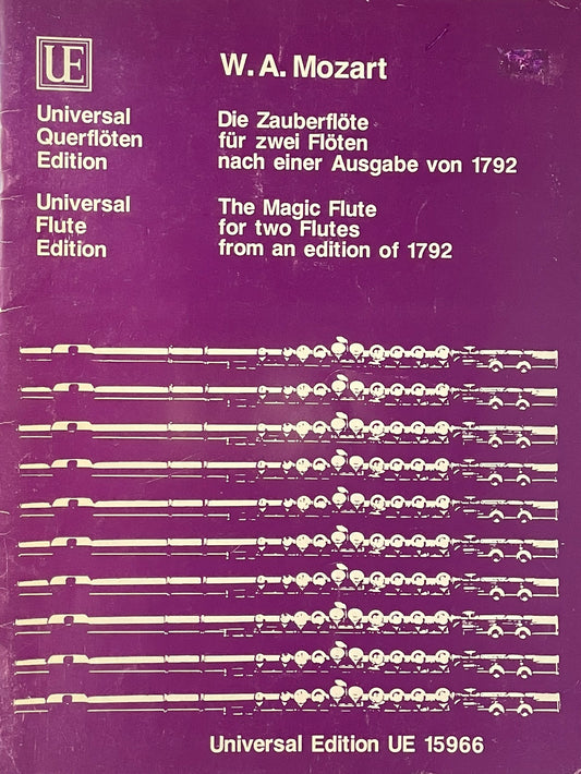 The Magic Flute for Two Flutes by W.A. Mozart