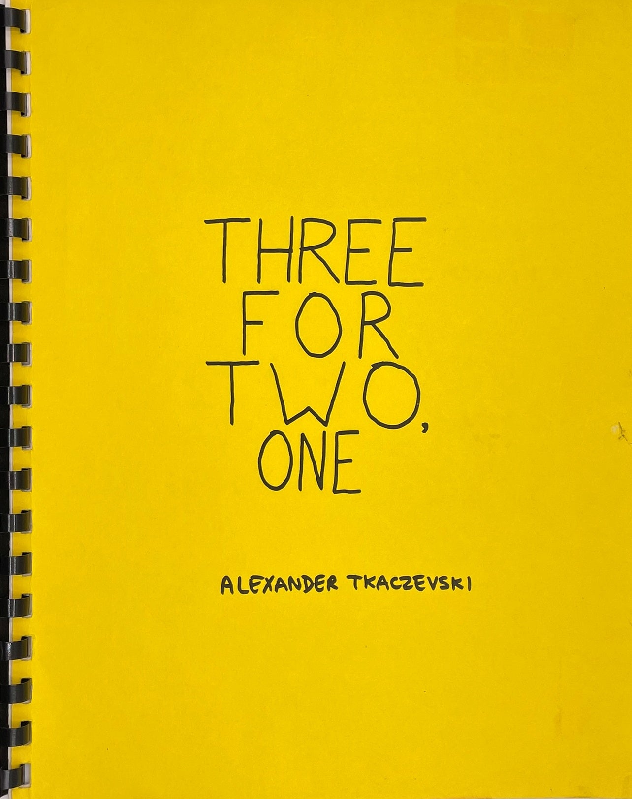 Three Movements For Two Flutes, Series One by Alexander Tkaczevski