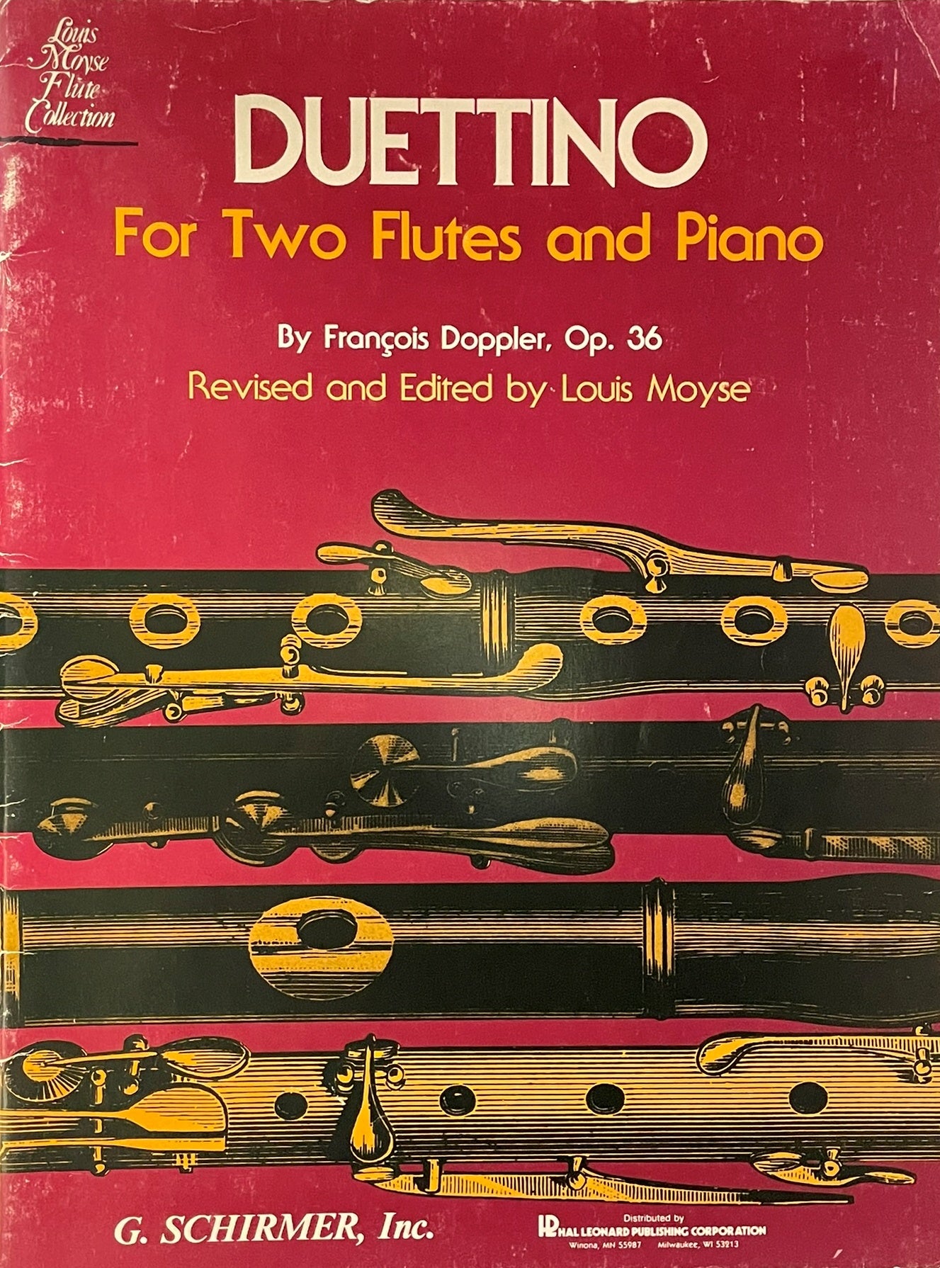 Duettino for Two Flutes & Piano, Op.36 by Franz Doppler