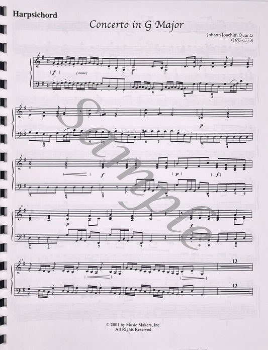 Double Flute Concerto in G Major, QV 6:7 by Johann Joachim Quantz