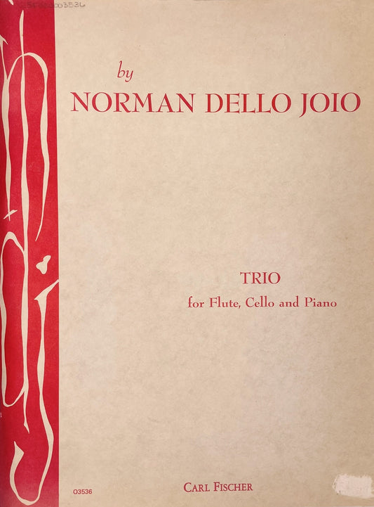 Trio  for Flute, Cello and Piano by Norman Dello Joio