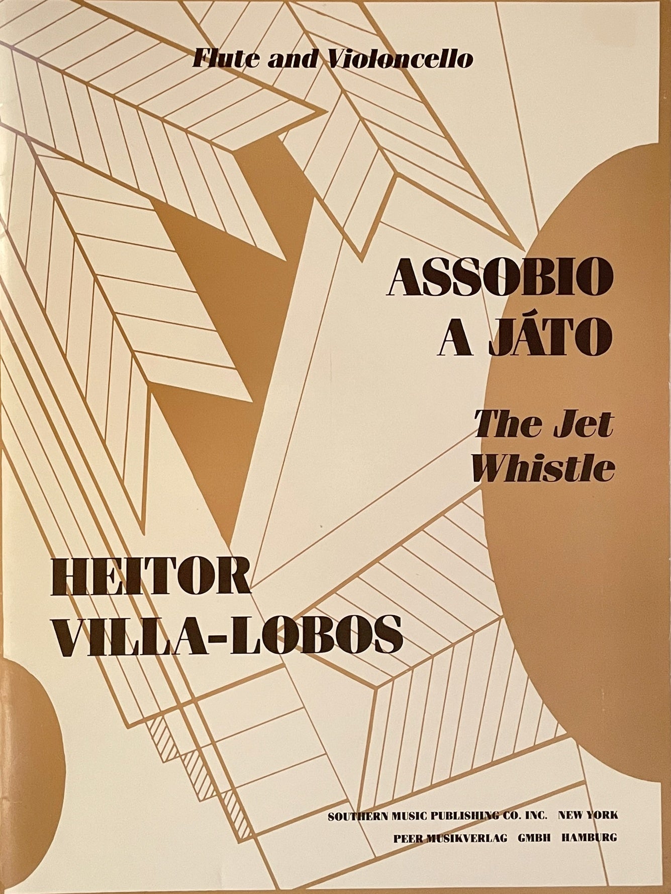 Assobio a Jato (The Jet Whistle) for Flute and Cello by Heitor Villa-Lobos