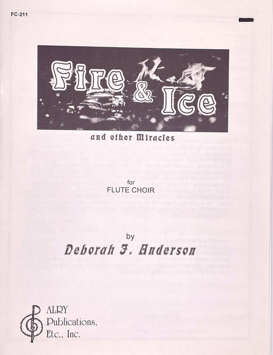 Fire & Ice for Flute Choir by Deborah Anderson