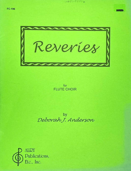 Reveries for Flute Choir by Deborah Anderson