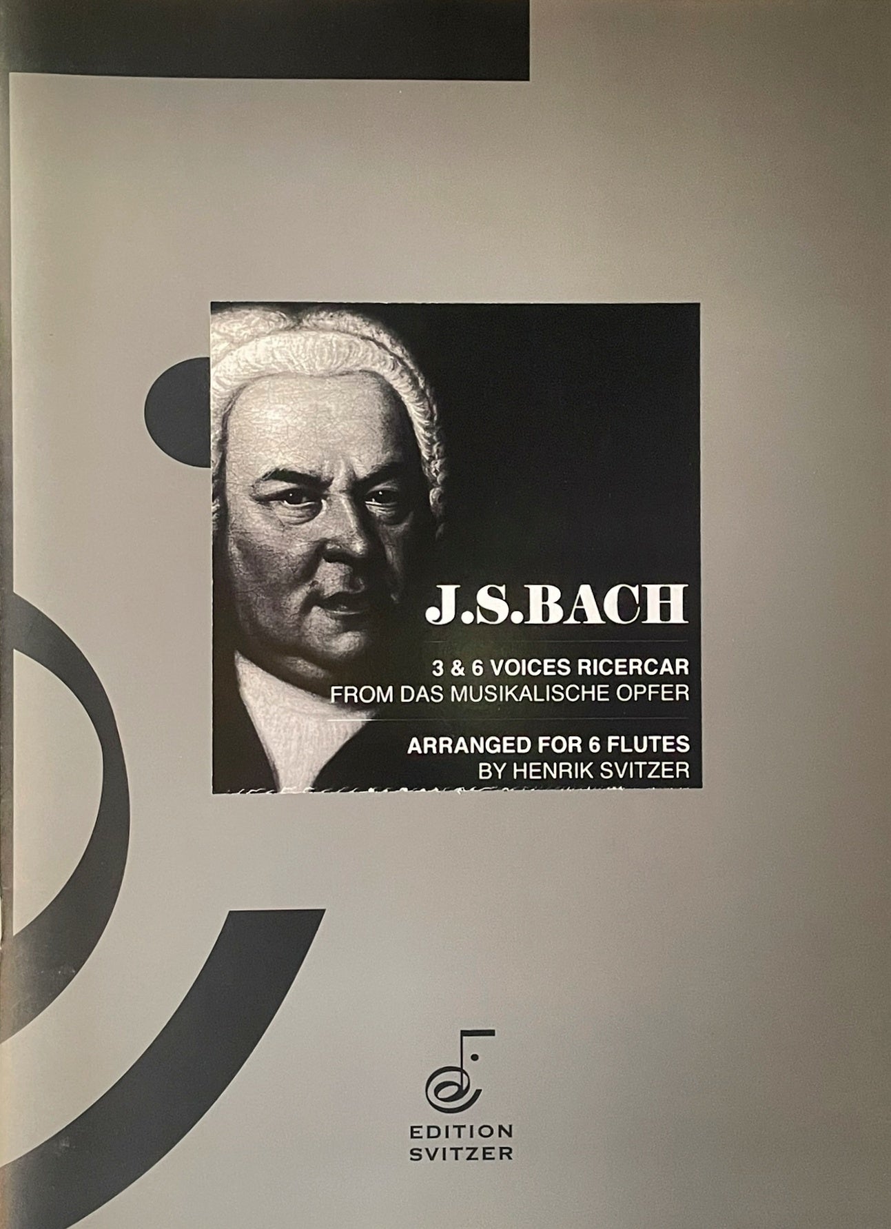 3 and 6 Voices Ricercar from the Musical Offering for Flute Choir by J.S. Bach
