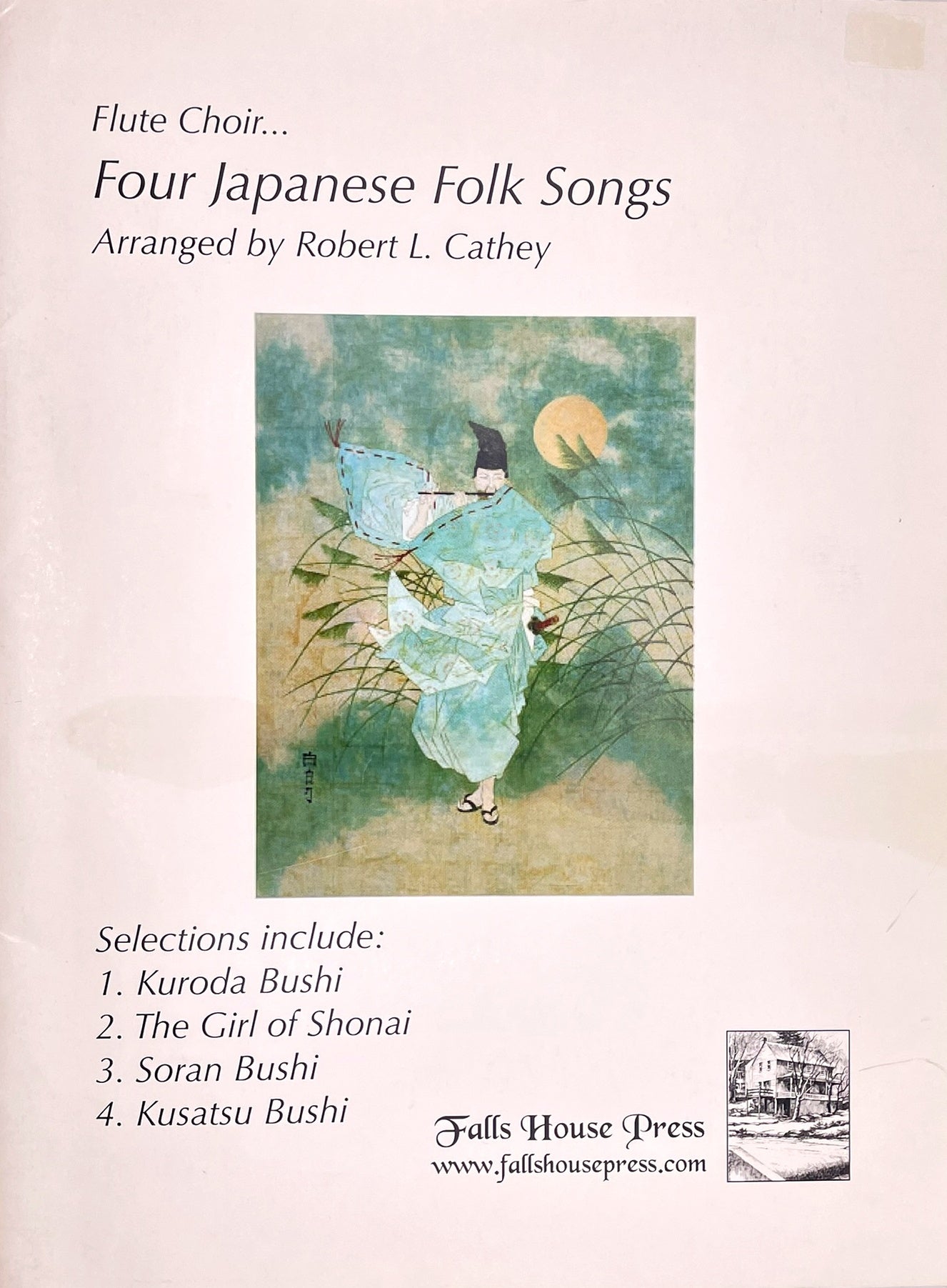 Four Japanese Folk Songs for Flute Choir arranged by Robert L. Cathey