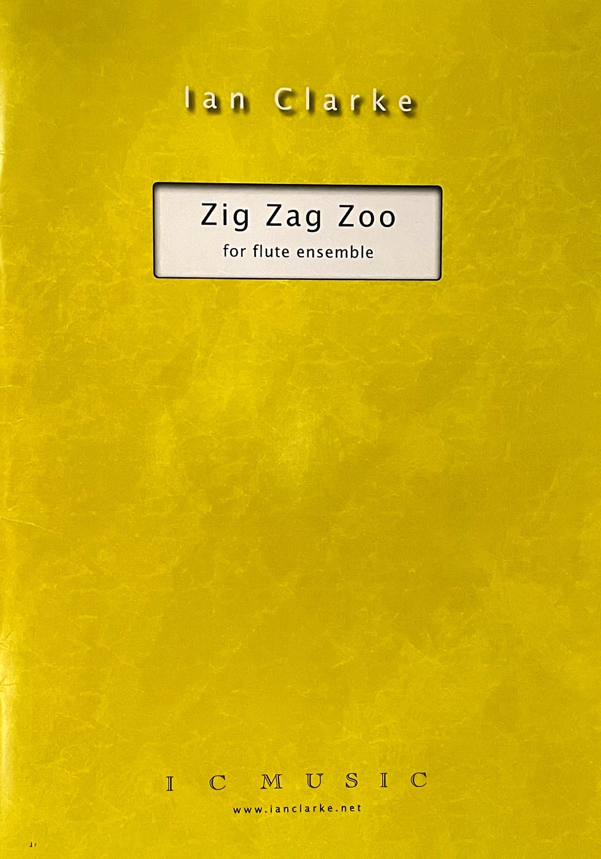 Zig Zag Zoo for Flute Ensemble by Ian Clarke