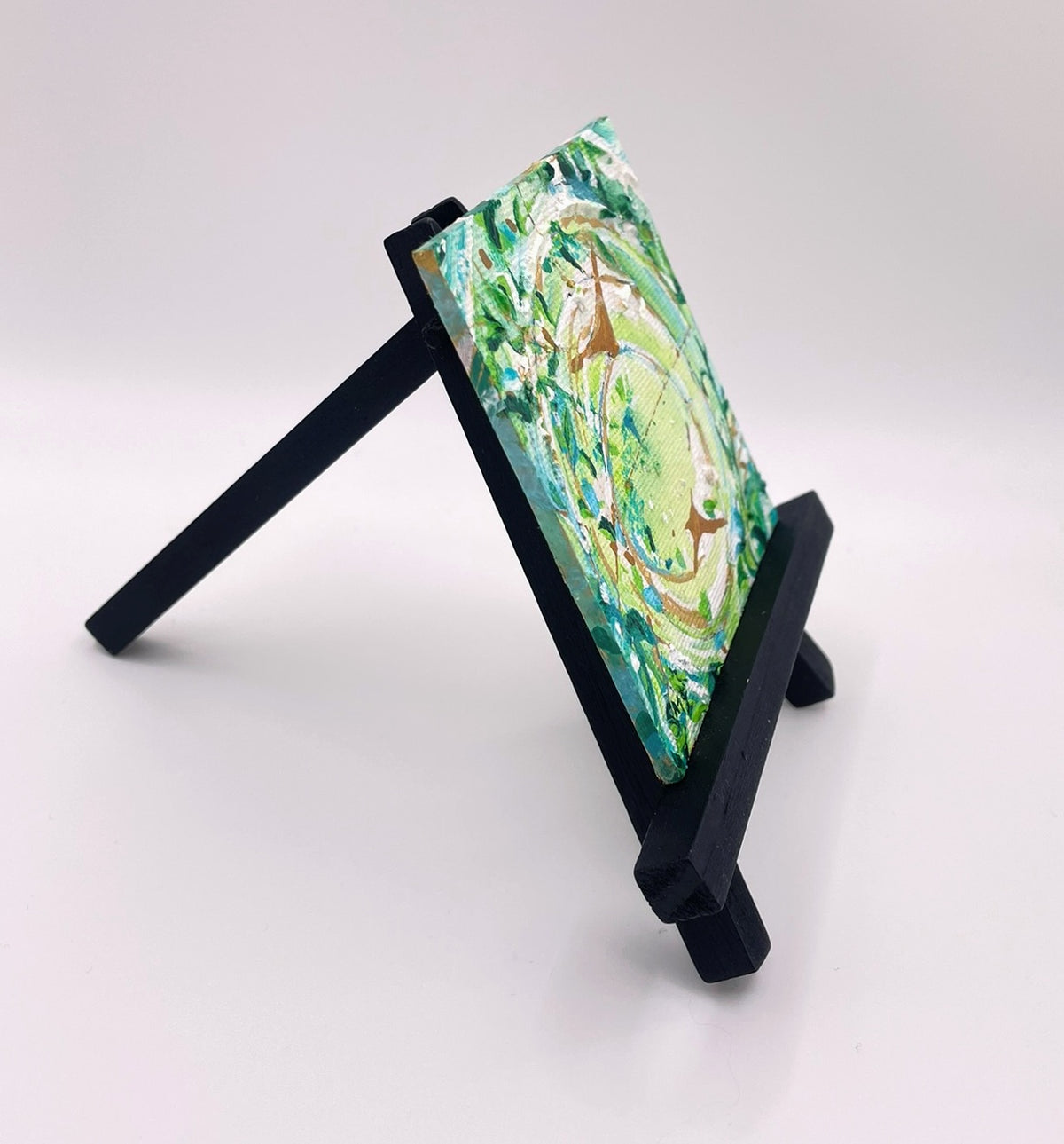 Flights of Fancy - Original Acrylic Miniature Painting by Sophia Eberhart (Free USA Shipping)