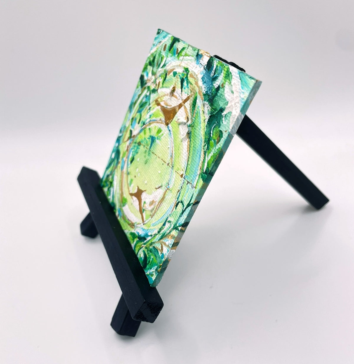Flights of Fancy - Original Acrylic Miniature Painting by Sophia Eberhart (Free USA Shipping)