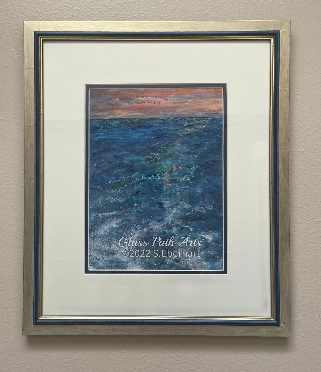 Heading Home - Original Acrylic Painting by Sophia Eberhart (Free USA Shipping)