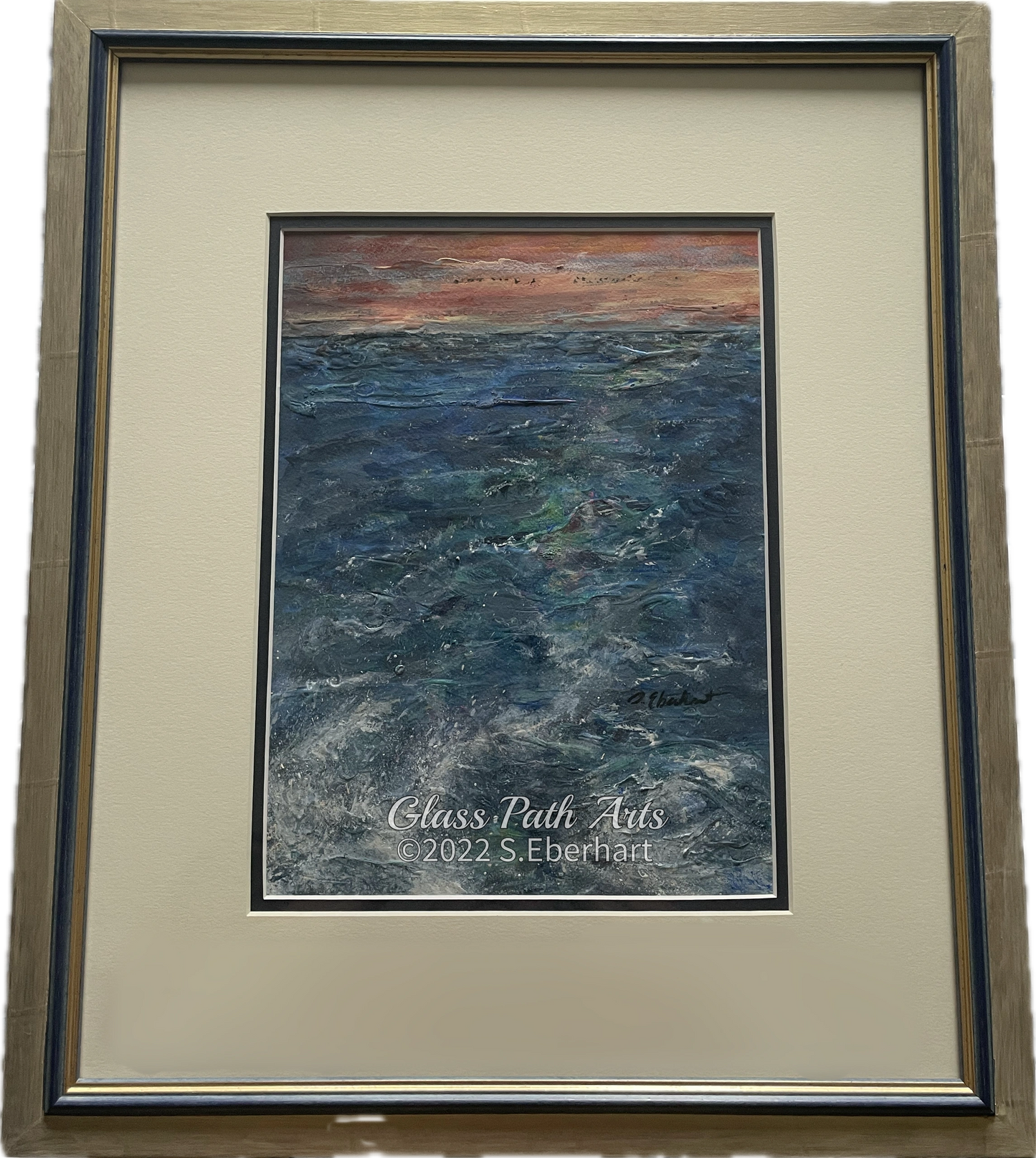 Heading Home - Original Acrylic Painting by Sophia Eberhart (Free USA Shipping)