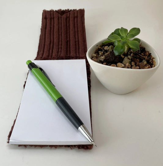 Handmade Notepad Cover for Pocket Purse or Pack