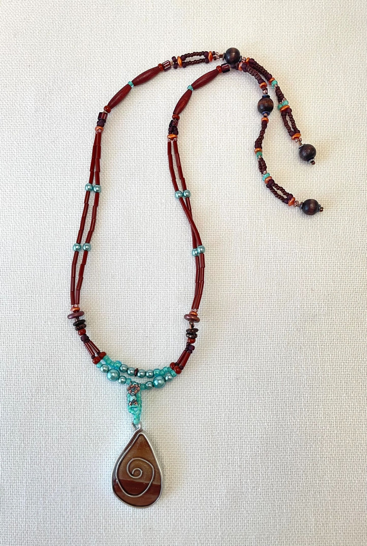 Necklace - Caramel Bay