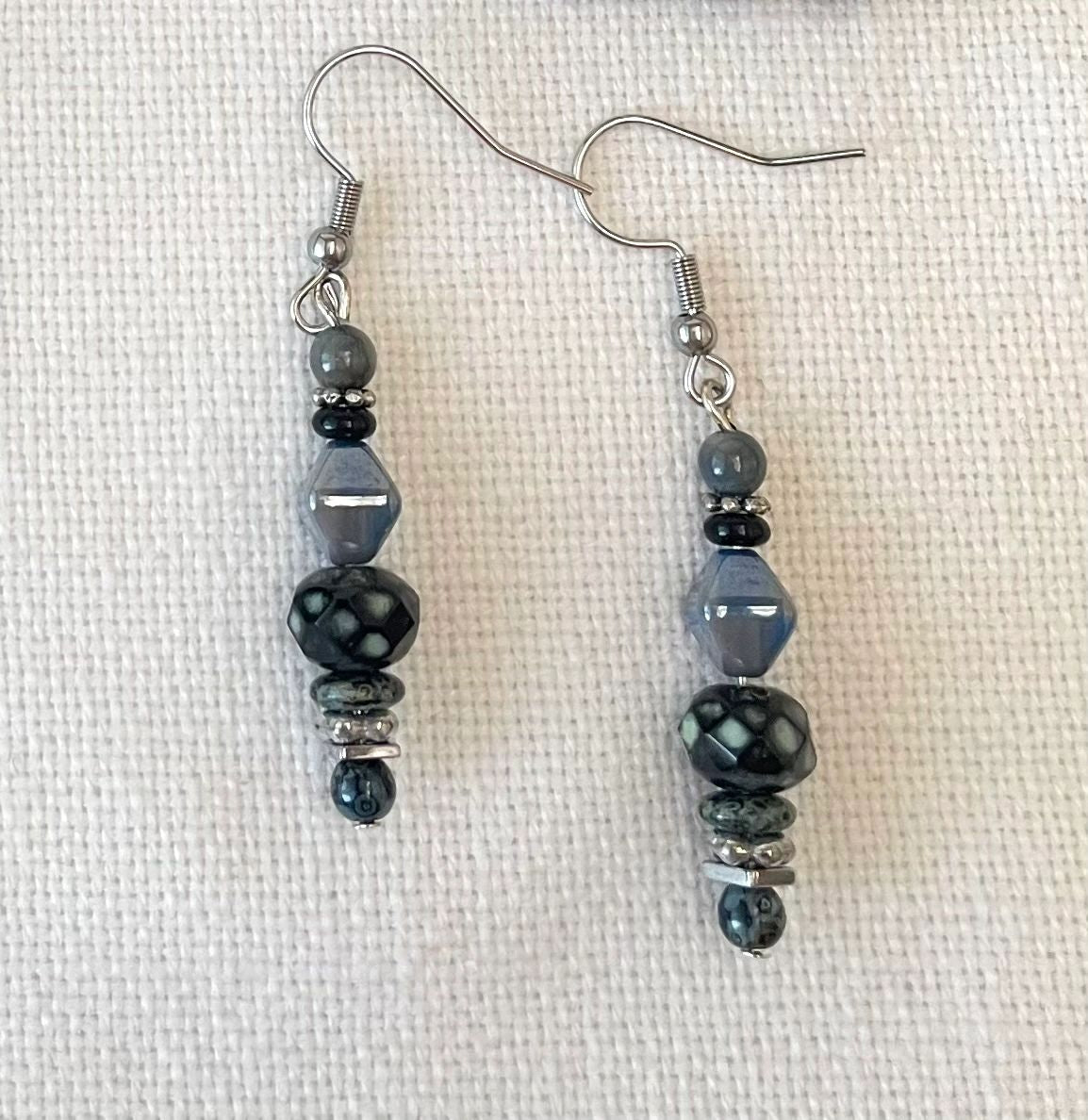 Silver Forest Earrings
